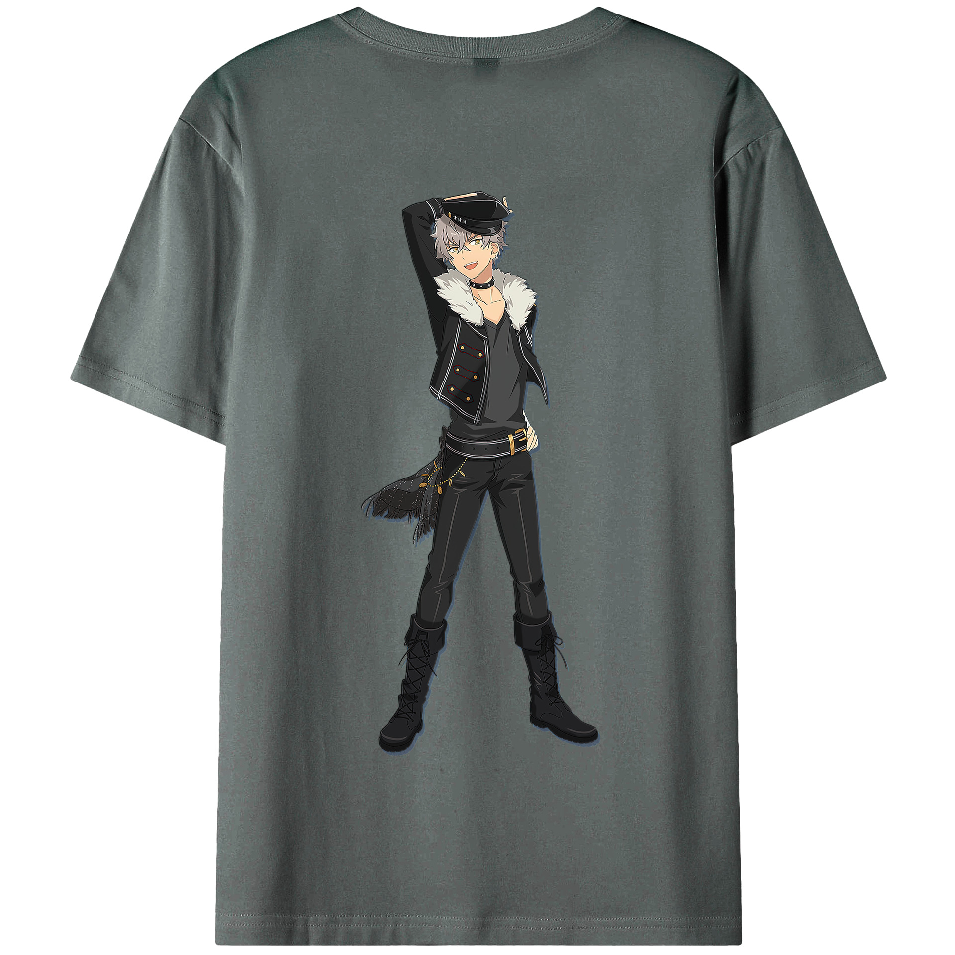 （画像用） あんさんぶるスターズ! Ensemble Stars 綿100％半袖Tシャツ（背面プリント）